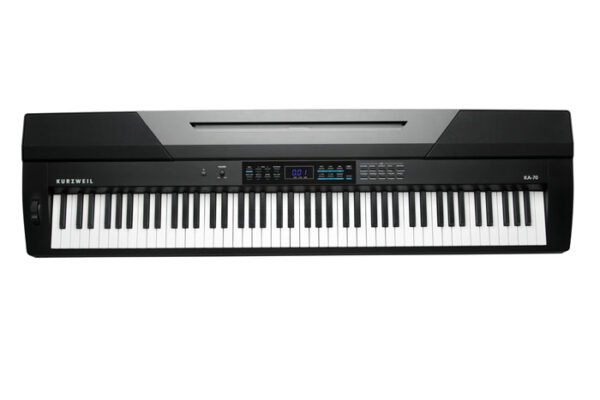 KA 70 Piano Digital Kurzweil 88 NOTAS TECLAS SEMIPESADAS-128 VOCES POLIFONIA-20 SONIDOS-50 RITMOS-USB/MIDI