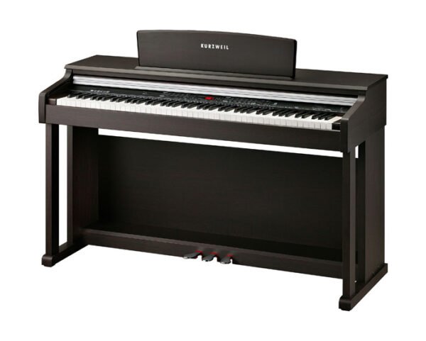 Piano Digital Kurzweil 88 NOTAS CON MUEBLE-128 SONIDOS-68 VOCES POLIFONIA-LED-USB/MIDI-MARRON