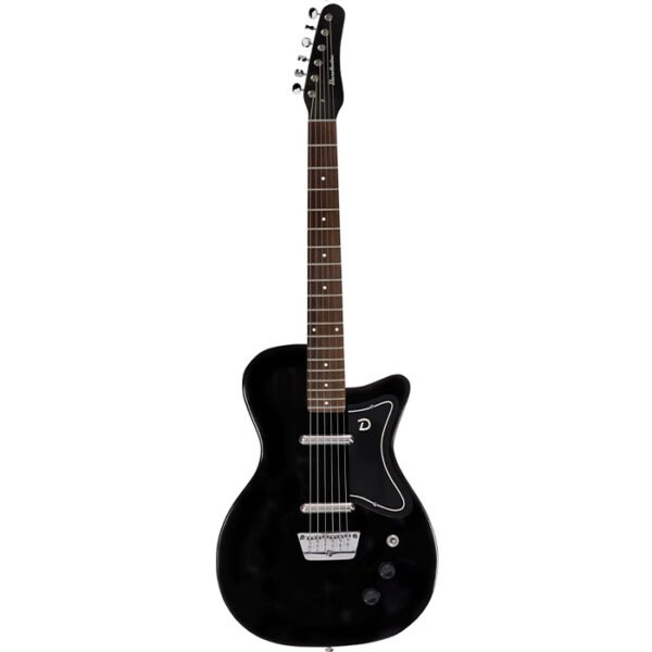 GUITARRA DANELECTRO SINGLE CUTWAY COLOR NEGRO