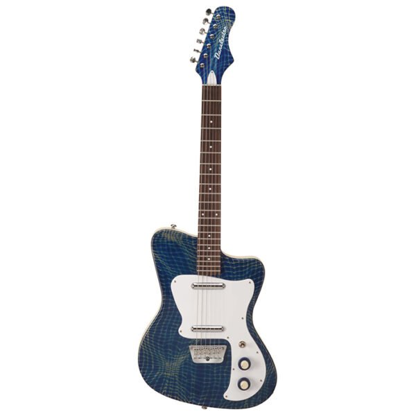 GUITARRA DANELECTRO 67 HEAVEN COLOR ALLIGATOR BLUE