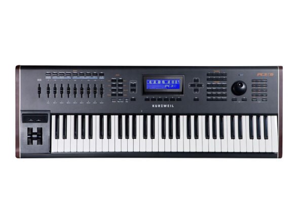 SINTETIZADOR KURZWEIL 61 TECLAS SEMIPESADAS-USB/MIDI-KORE64-1300 SONIDOS