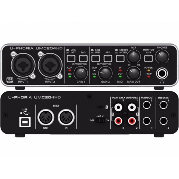 Behringer UMC204 HD